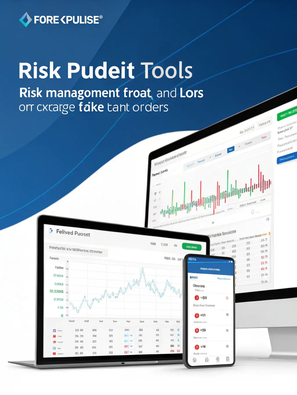 A visual representation of risk management principles, such as stop-loss orders and position sizing, demonstrated on a trading platform.